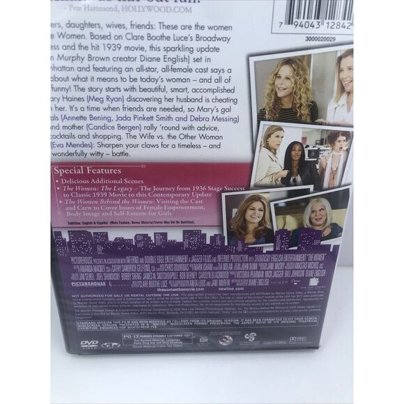 The Women DVD. Carrie Fisher, Eva Mendes, Meg Ryan, Candice Bergen, Bette Midler - Picture 4 of 7